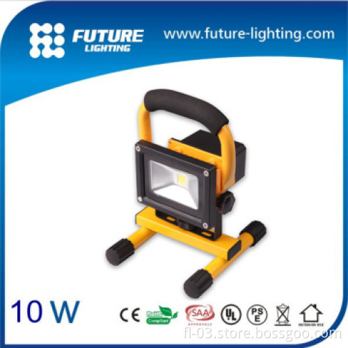 Outdoor portable Rechargeable floodlight LED COB 10watt